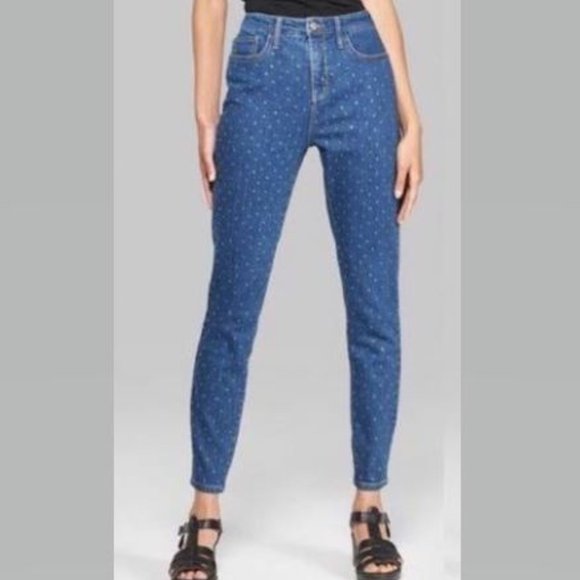 Wild Fable Rhinestone Skinny Jeans * - Picture 1 of 12